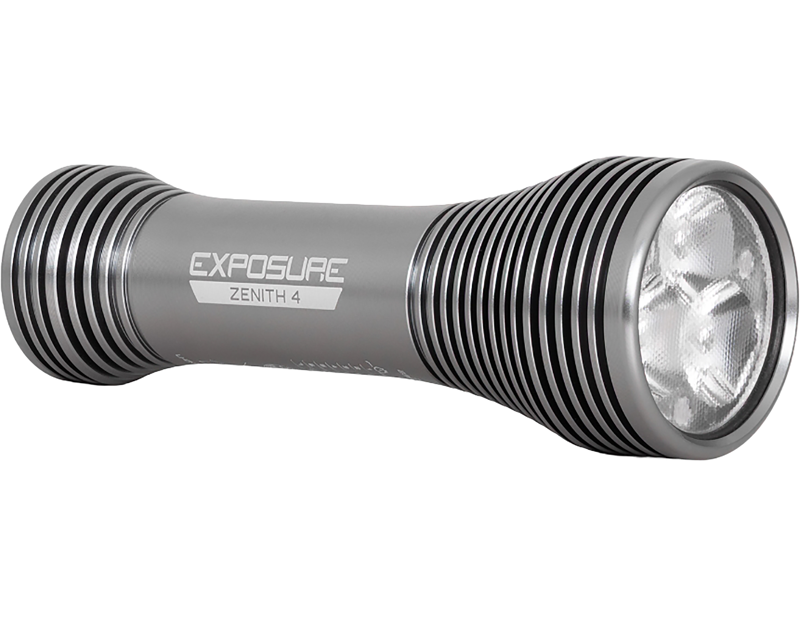 Balfes Bikes Exposure Lights Zenith 4 Helmet Light in Gunmetal Grey | Free postage over £30, £10 off first order, price match & 0% finance.
