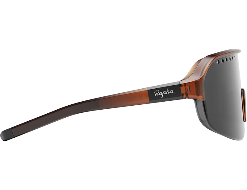 Rapha RALLAR Glasses in Brown/Black Mirror Lens-2