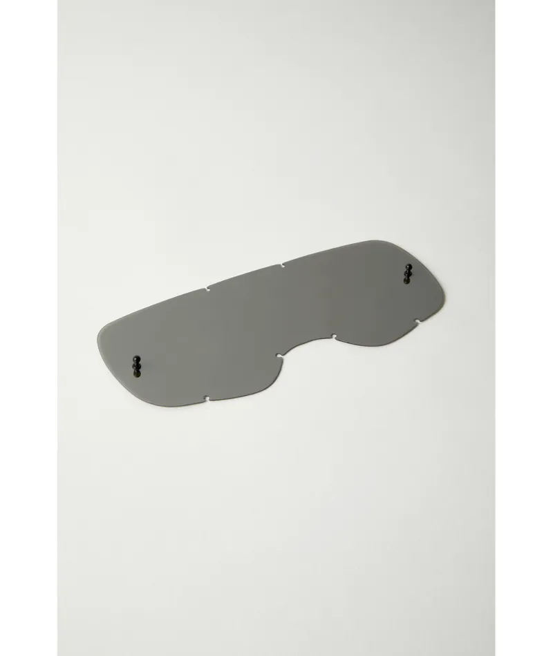 Fox Racing Airspace/Main MX20 Chrome Lexan Replacement Lens in Chrome