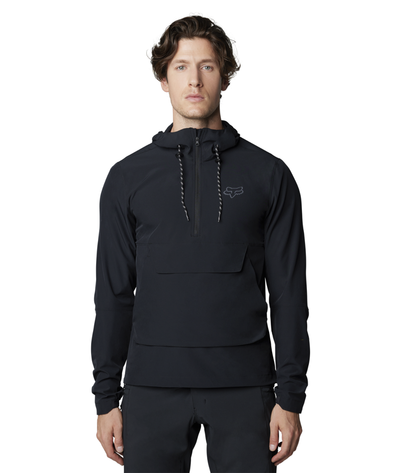 Fox Racing Ranger Wind Pullover Jacket in Black