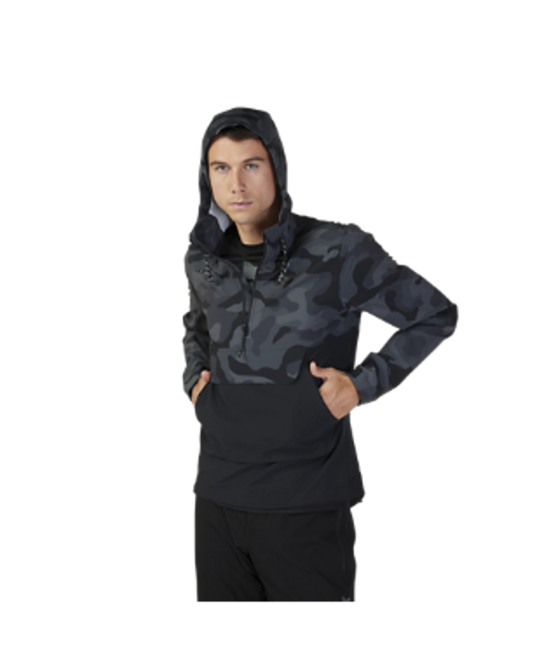 Fox Racing Ranger Wind Pullover in Black Camo-2