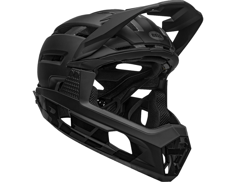 Bell Super Air R Spherical MTB Helmet in Black-1