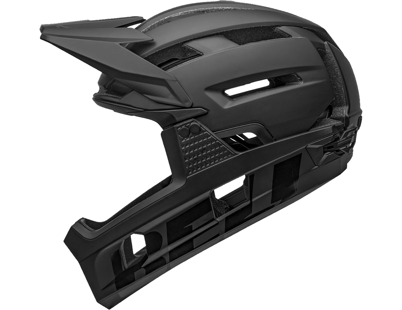 Bell Super Air R Spherical MTB Helmet in Black-8