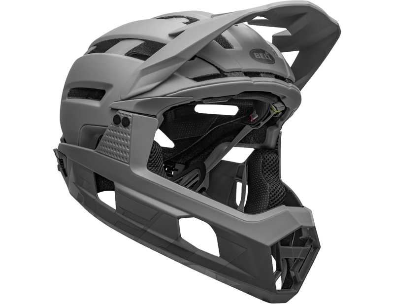 Bell Super Air R Spherical MTB Helmet in Grey-2