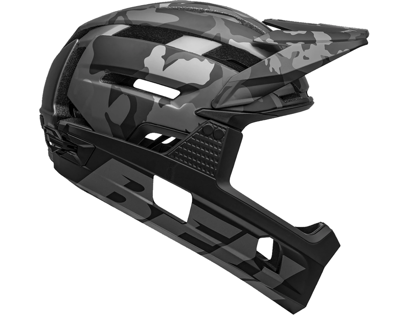 Bell Super Air R Spherical MTB Helmet in Black Camouflage-3