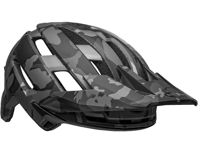 Bell Super Air R Spherical MTB Helmet in Black Camouflage-9