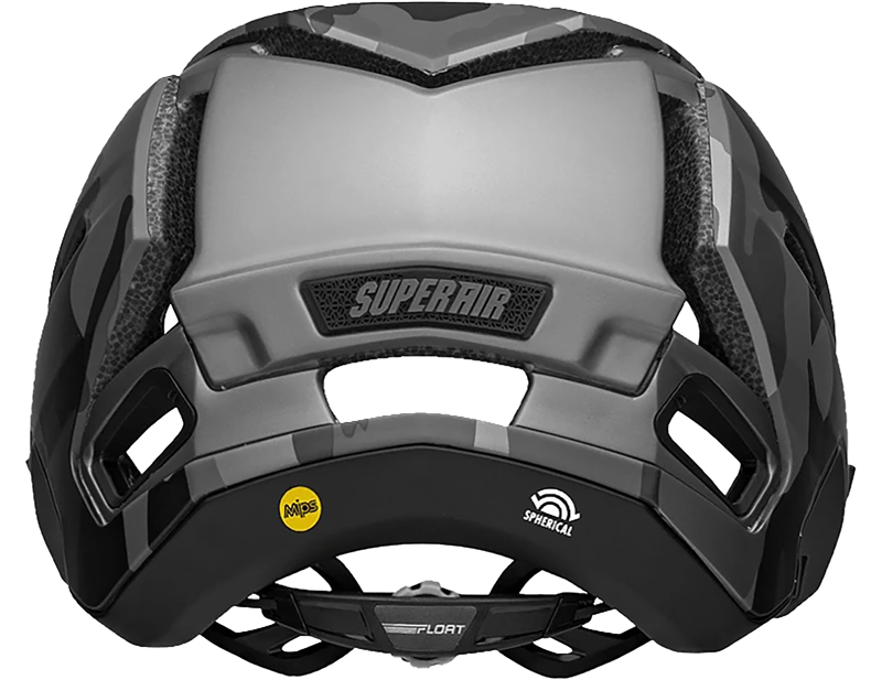 Bell Super Air R Spherical MTB Helmet in Black Camouflage-4