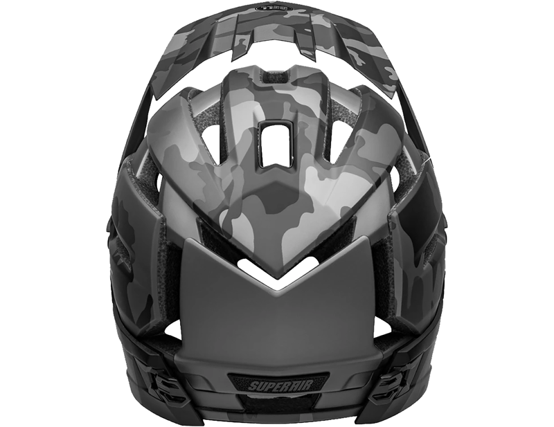 Bell Super Air R Spherical MTB Helmet in Black Camouflage-5