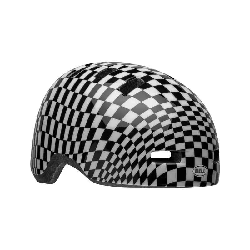 Balfes Bikes Bell LIL RIPPER CHECKERS CE in Black/White | Free postage over £30, £10 off first order, price match & 0% finance.