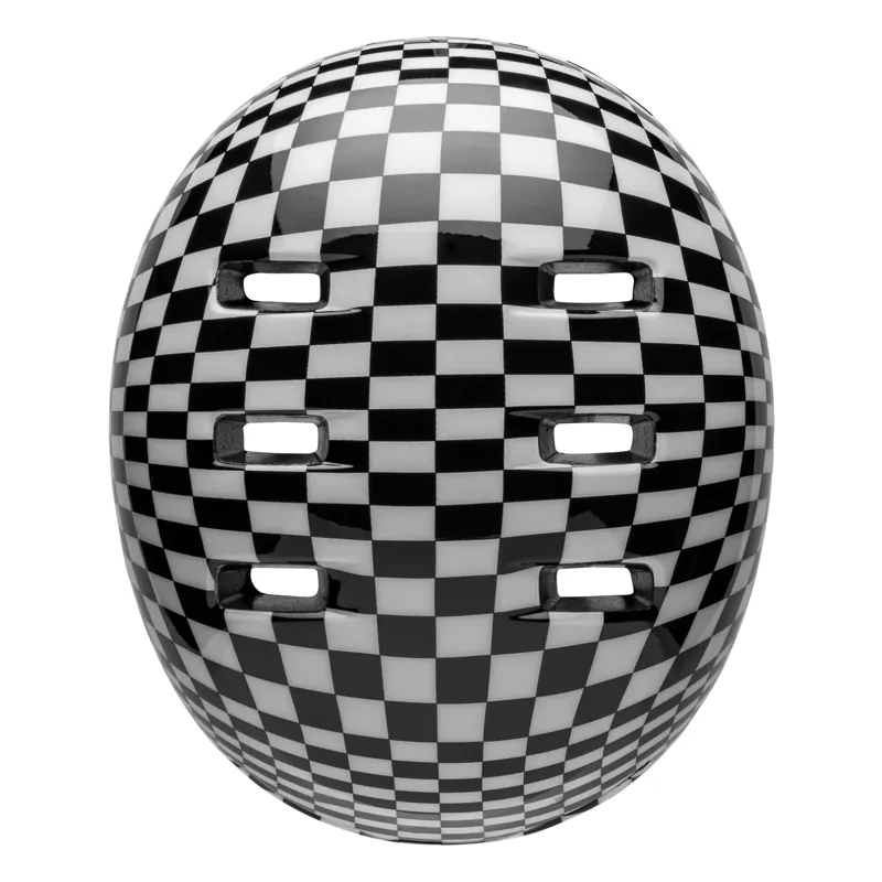 Bell LIL RIPPER CHECKERS CE in Black/White-3