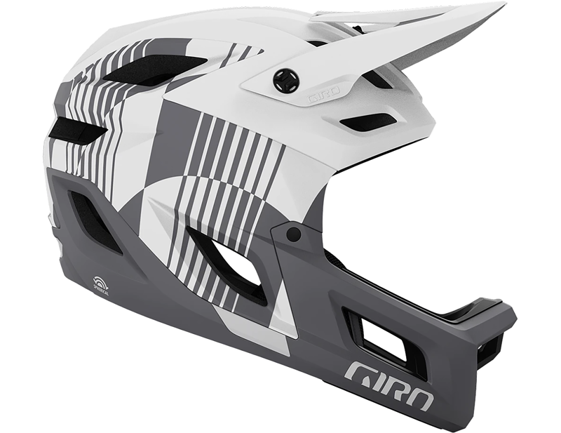 Giro Coalition Spherical Helmet in White/Blue-2