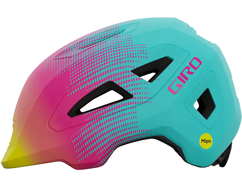 Giro Scamp Mips II Youth Helmet in Blue/Pink-1