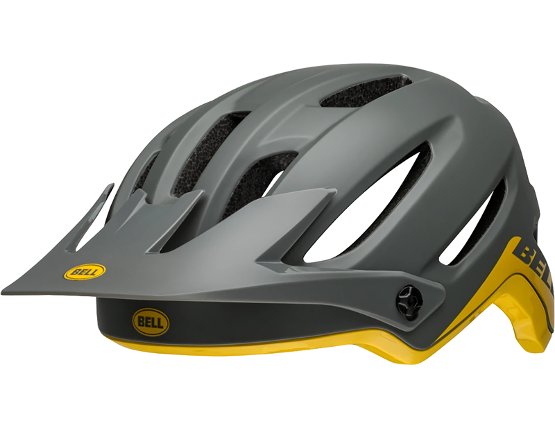 Bell 4Forty MTB Helmet in Grey/Yellow-2