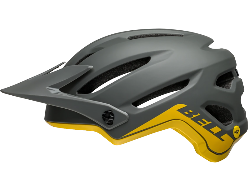 Bell 4Forty MTB Helmet in Grey/Yellow-3