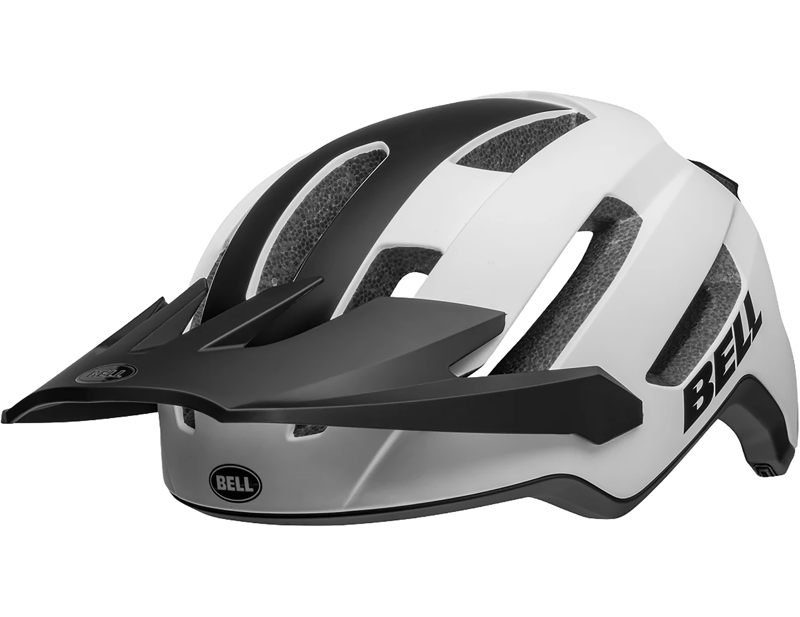Bell 4Forty Air MIPS MTB Helmet in White/Black-2