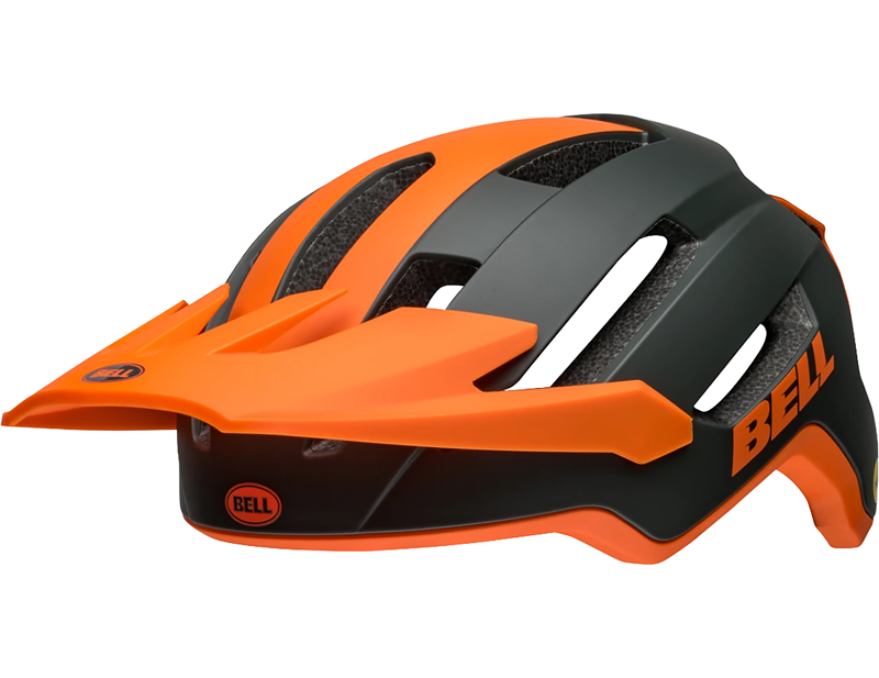 Bell 4Forty Air MIPS MTB Helmet in Green/Orange-2