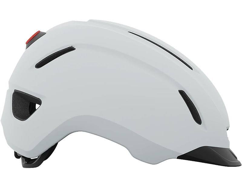 Giro Caden II LED Urban Cycling Helmet in Matte White-2
