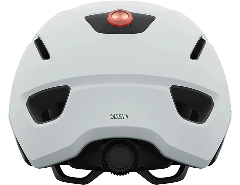 Giro Caden II LED Urban Cycling Helmet in Matte White-3
