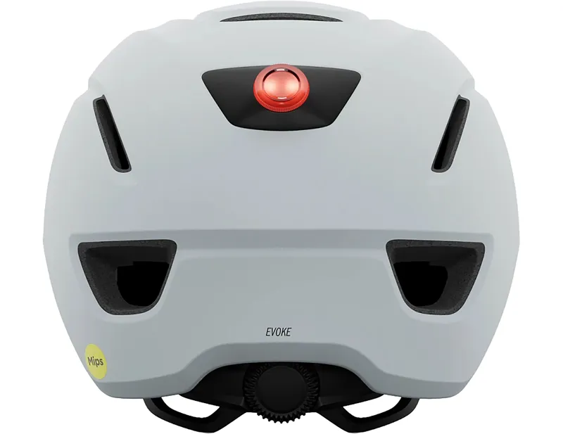 Giro Evoke MIPS LED Helmet in Matte White-3
