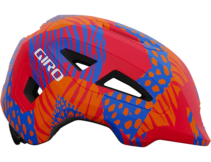 Giro Scamp II Youth Helmet in Matte Red-2