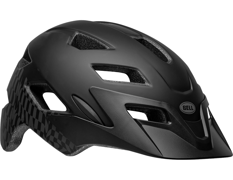 Balfes Bikes Bell Sidetrack Kids Helmet in Matte Black | Free postage over £30, £10 off first order, price match & 0% finance.