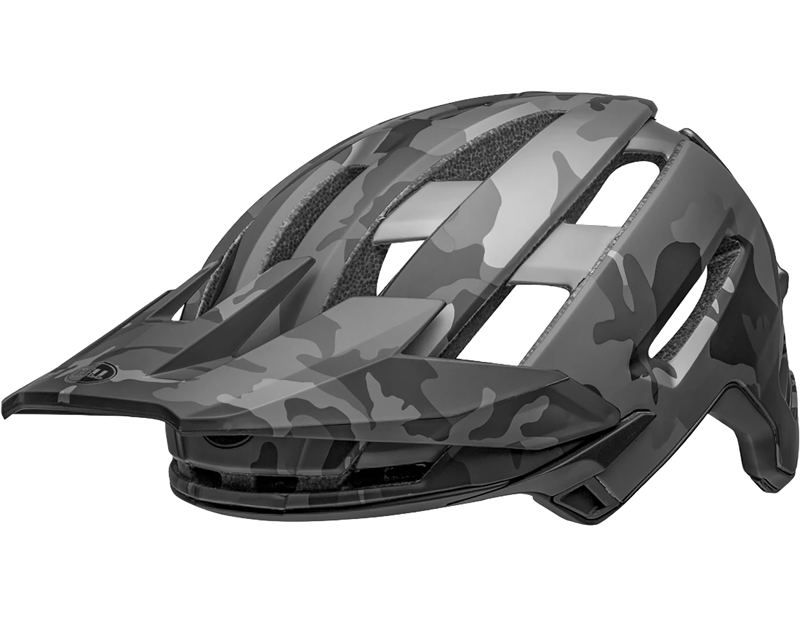 Bell Super Air Spherical Pedigree BMX MIPS Helmet in Black Camouflage-2