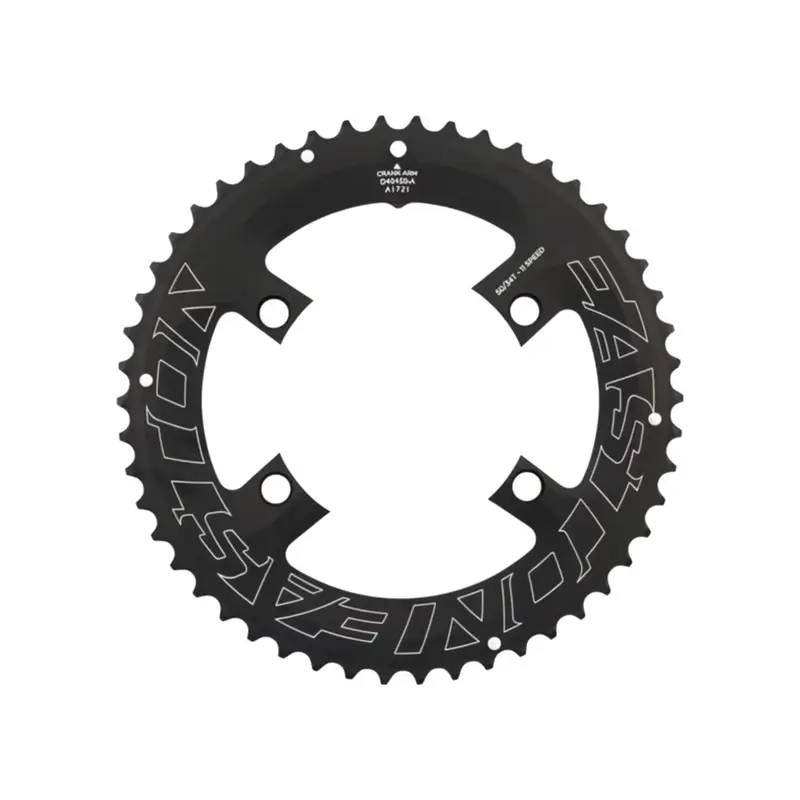 Balfes Bikes Easton 11 Speed Asymmetric 4-Bolt Chainring 53T in Black | Free postage over £30, £10 off first order, price match & 0% finance.