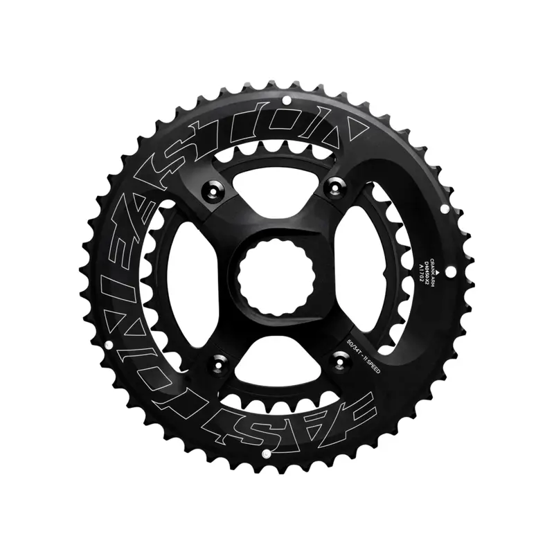 Balfes Bikes Easton 4-Bolt 11 Speed Shifting Chainring 50-34T in Black | Free postage over £30, £10 off first order, price match & 0% finance.