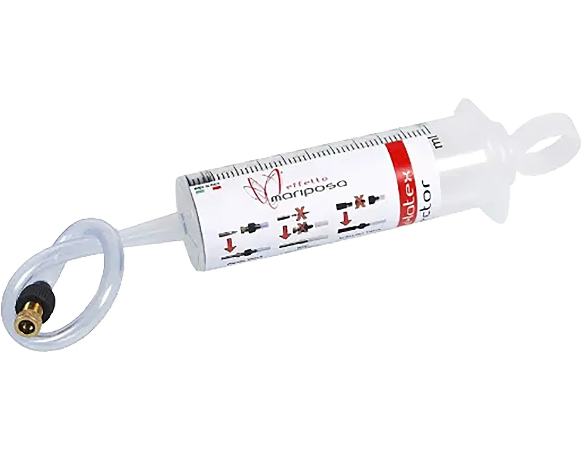 Effetto Mariposa Caffélatex 100ml injector with long hose