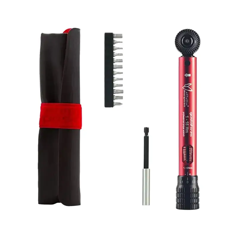 Balfes Bikes Effetto Mariposa Giustaforza 1-15 Pro Deluxe Torque Wrench in red | Free postage over £30, £10 off first order, price match & 0% finance.