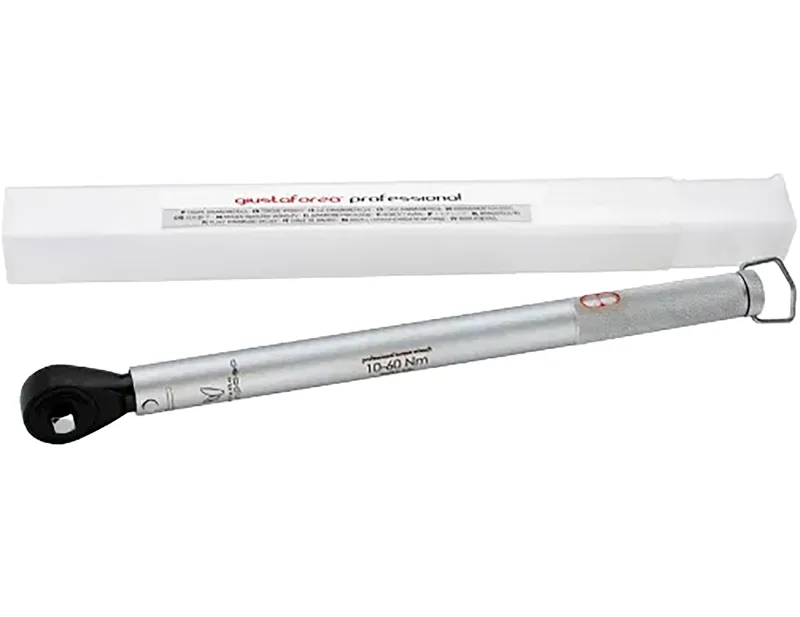 Balfes Bikes Effetto Mariposa Giustaforza II 10-60 Pro Torque Wrench in Silver | Free postage over £30, £10 off first order, price match & 0% finance.