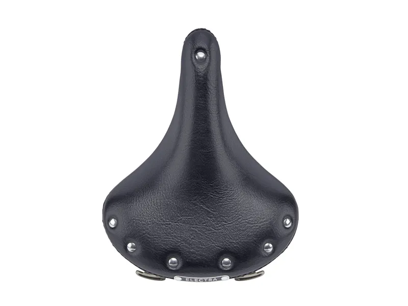 Electra Classic Faux Leather Saddle in Black-2