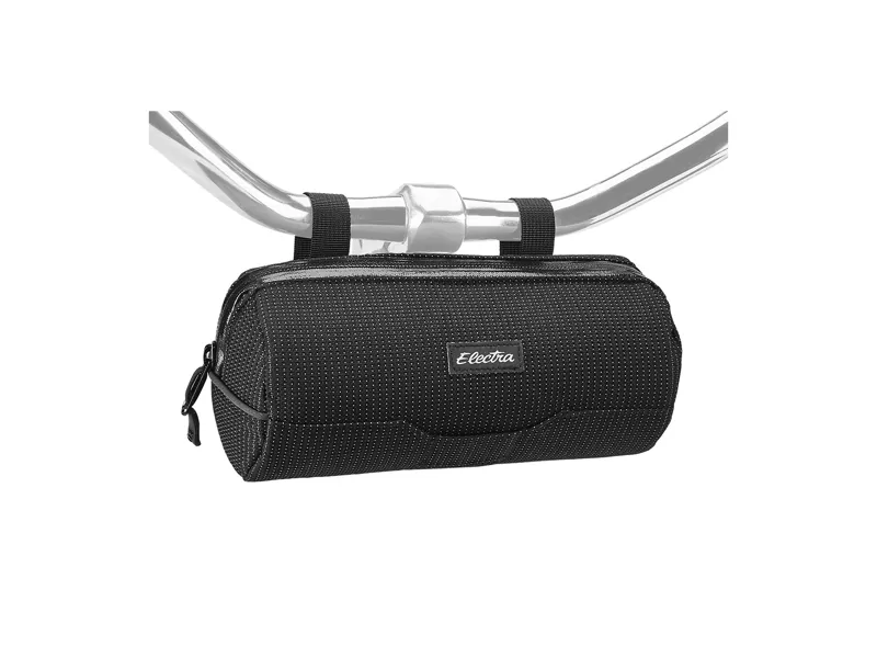 Electra Reflective Charcoal Cylinder Handlebar Bag-1