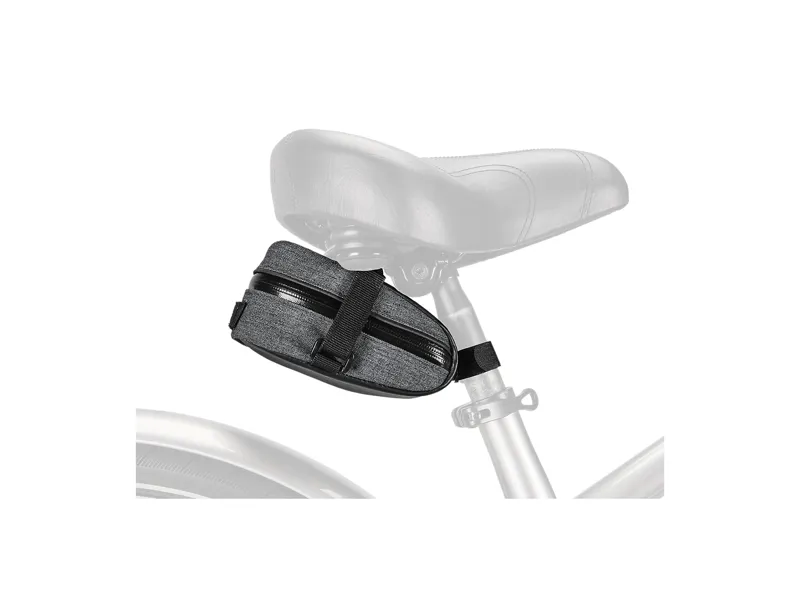 Electra Saddle Bag in Heather Charcoal Grey-1