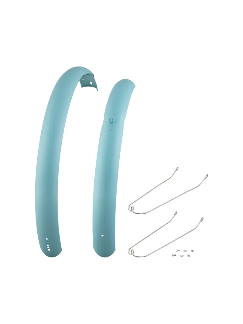 Balfes Bikes Electra 2021 Townie Go! 8D 26in Mudguard Set in Cadet Blue | Free postage over £30, £10 off first order, price match & 0% finance.