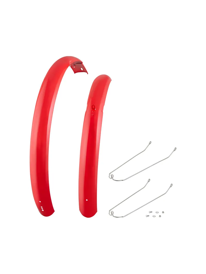 Balfes Bikes Electra 2021 Townie Go! 8D 26in Mudguard Set in Red | Free postage over £30, £10 off first order, price match & 0% finance.
