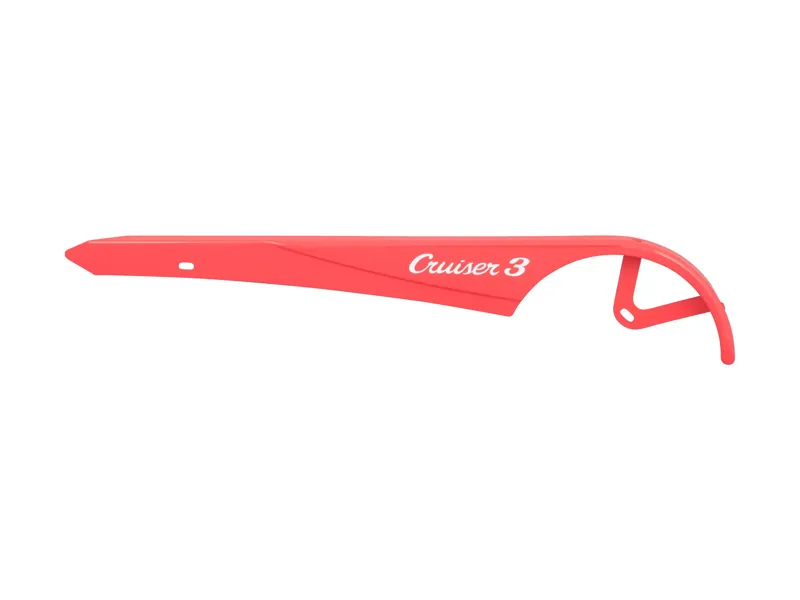 Balfes Bikes Electra Cruiser 3i Step-Thru 26 Chainguard in Hibiscus | Free postage over £30, £10 off first order, price match & 0% finance.
