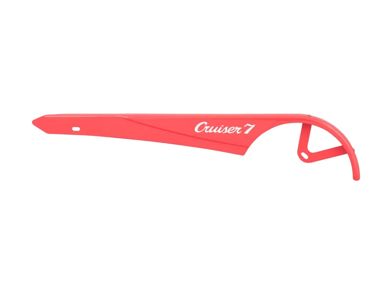 Balfes Bikes Electra Cruiser 7D Step-Thru 26 Chainguard in Hibiscus | Free postage over £30, £10 off first order, price match & 0% finance.