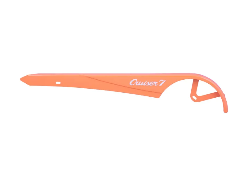 Balfes Bikes Electra Cruiser 7D Step-Thru 26 Chainguard in Mango | Free postage over £30, £10 off first order, price match & 0% finance.