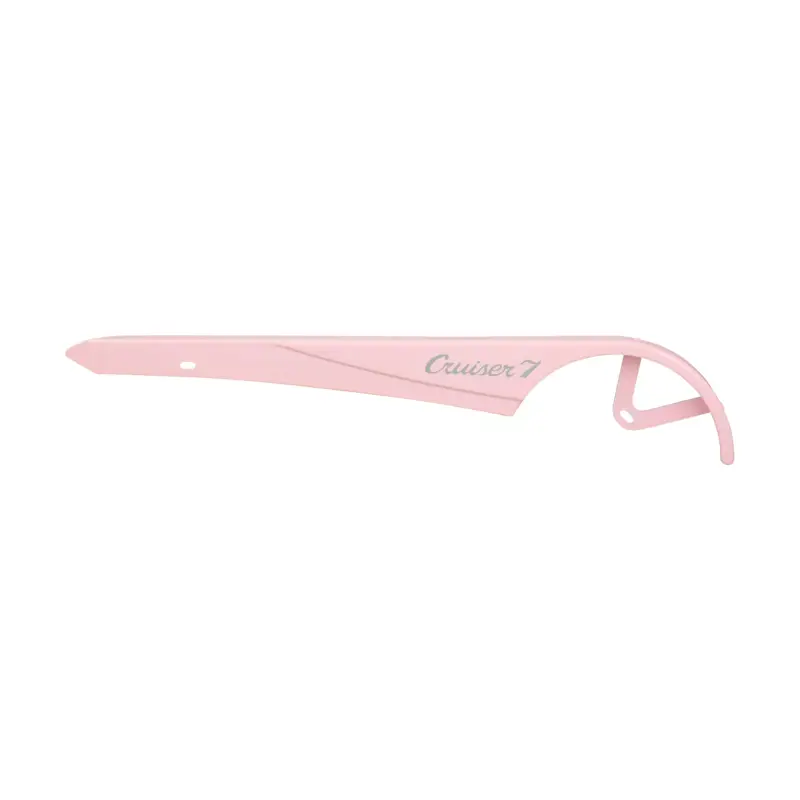 Balfes Bikes Electra Cruiser 7D Step-Thru 26 Chainguard in Soft Pink | Free postage over £30, £10 off first order, price match & 0% finance.