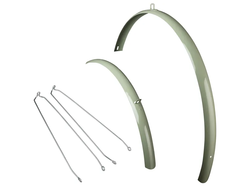 Balfes Bikes Bontrager Electra Loft 7i Ladies' 700c Mudguard Set in Green Tea | Free postage over £30, £10 off first order, price match & 0% finance.