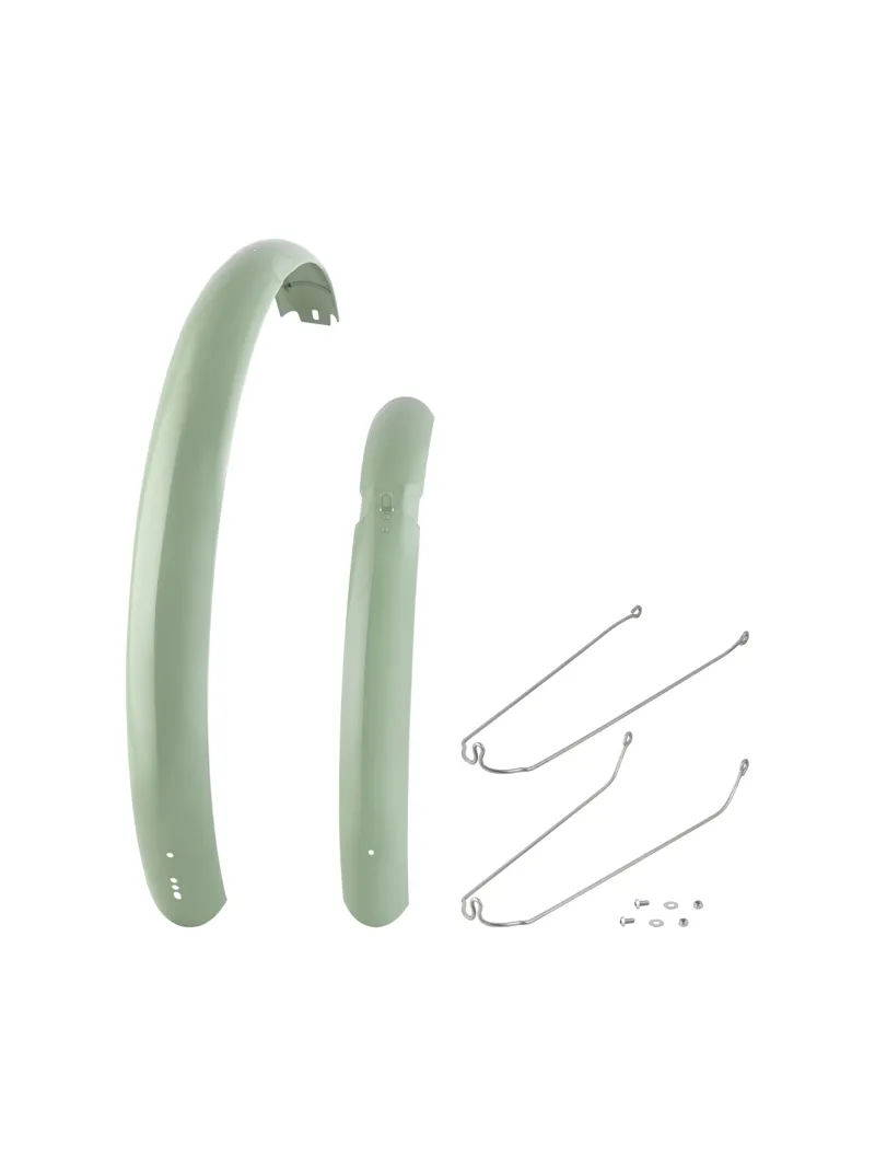 Balfes Bikes Electra Loft GO! 700c Mudguard Set in Green Tea | Free postage over £30, £10 off first order, price match & 0% finance.