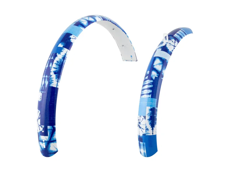 Balfes Bikes Electra Shibori Cruiser Go! Mudguard Set in Indigo | Free postage over £30, £10 off first order, price match & 0% finance.