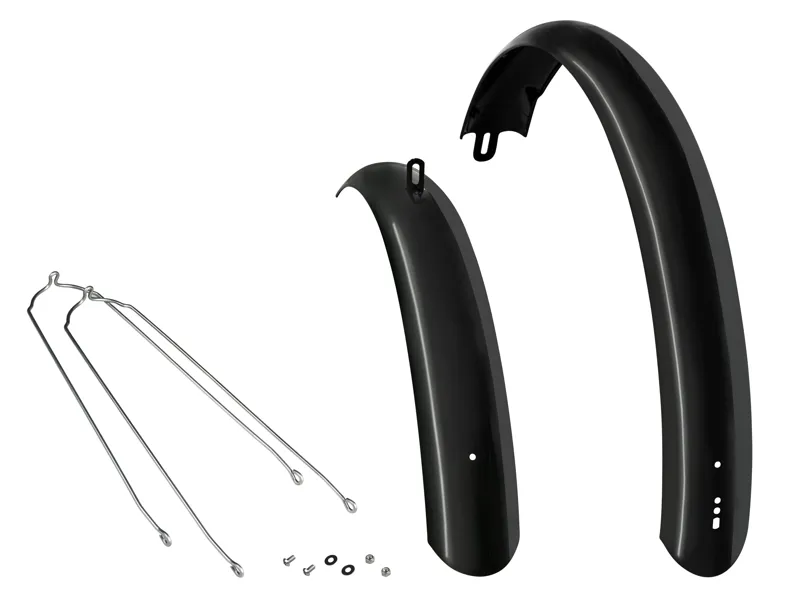Balfes Bikes Electra Townie Balloon EQ 26 Mudguard Set in Ebony | Free postage over £30, £10 off first order, price match & 0% finance.