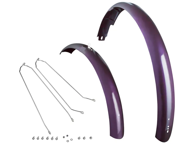 Balfes Bikes Electra Townie Commute Fender Set in Aubergine | Free postage over £30, £10 off first order, price match & 0% finance.