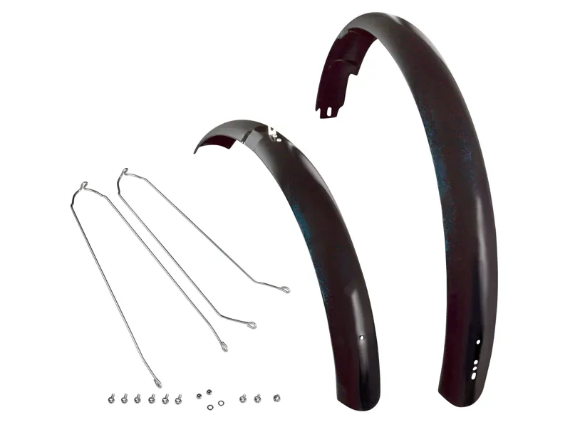 Balfes Bikes Electra Townie Commute Fender Set in Galaxy Black | Free postage over £30, £10 off first order, price match & 0% finance.