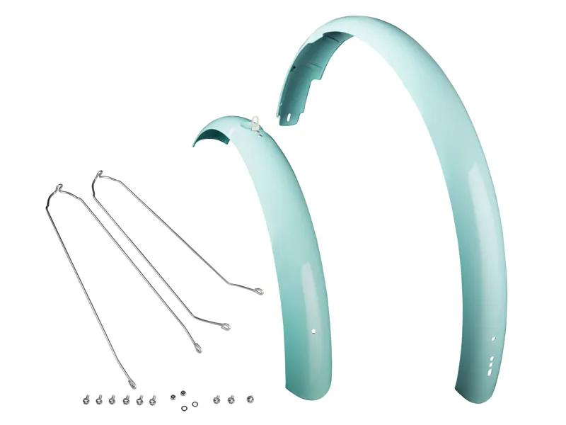 Balfes Bikes Electra Townie Commute Fender Set in Mineral Blue/Silver | Free postage over £30, £10 off first order, price match & 0% finance.