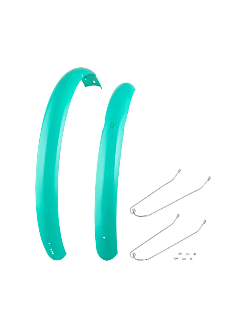 Balfes Bikes Electra Townie Go! 5i 26 Mudguard Set in Jade | Free postage over £30, £10 off first order, price match & 0% finance.