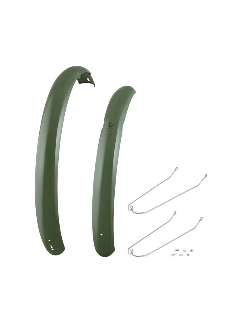 Balfes Bikes Electra Townie Go! 5i 26 Mudguard Set in Olive | Free postage over £30, £10 off first order, price match & 0% finance.
