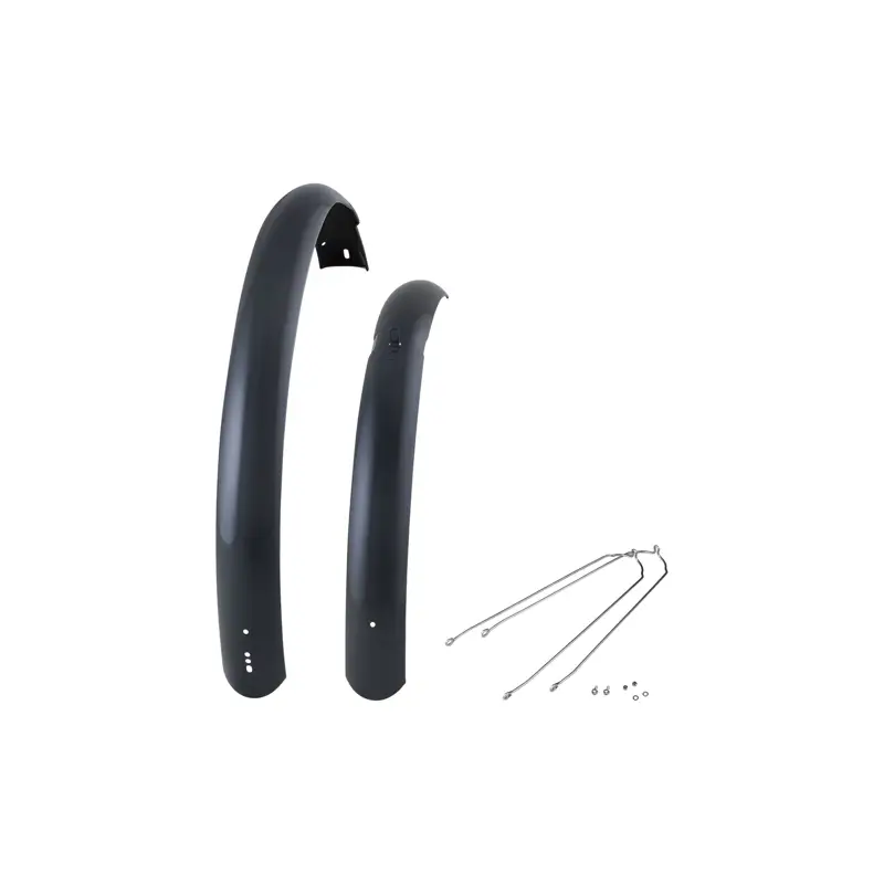 Balfes Bikes Electra Townie Go! 8D 26in Mudguard Set in Cosmic Grey | Free postage over £30, £10 off first order, price match & 0% finance.